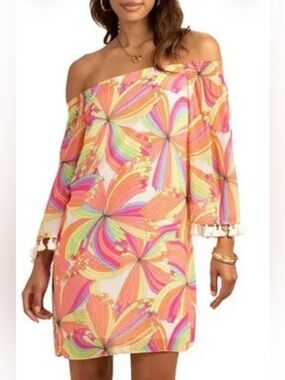 Trina Turk Multicolor Patterned Dress